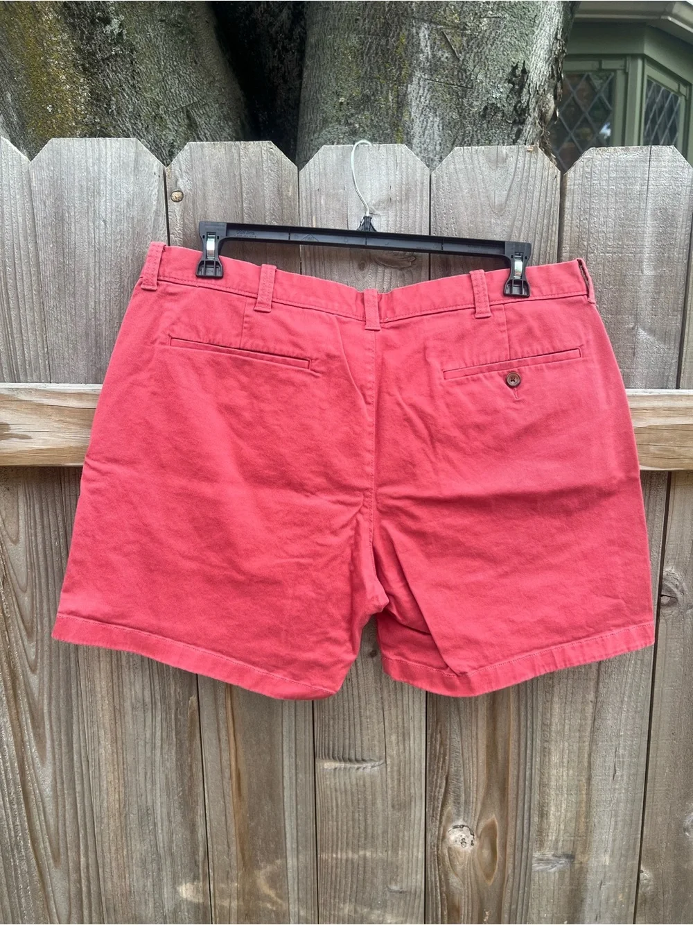J.Crew Men's Chino Shorts Coral Red 7